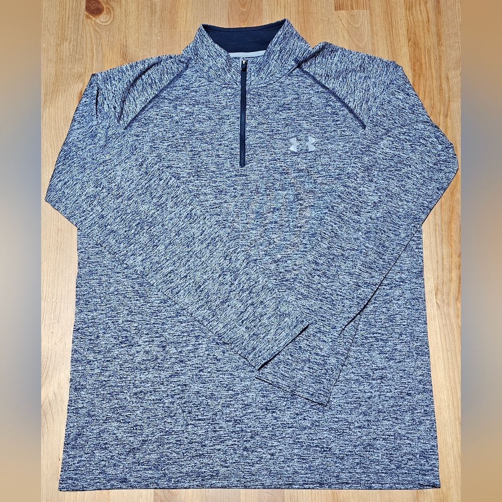 Under Armour Blue Quarter-Zip Pullover